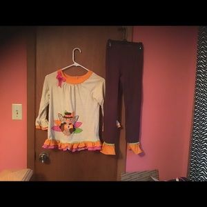 Girls Thanksgiving outfit